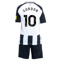 Newcastle United Anthony Gordon #10 Hjemmebanesæt Børn 2024-25 Kortærmet (+ Korte bukser)